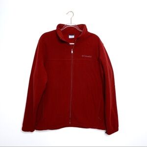 Columbia Full Zip Cranberry Red Jacket (M26)